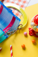 Two Tone Mini Handle - Blue & Mint - Space to Show