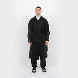 Raglan Trench Jacket : Black - Space to Show