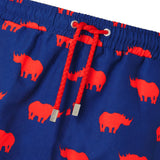 Rhino Print Swim Shorts - Space to Show
