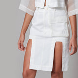 Four Slit Skirt - Space to Show