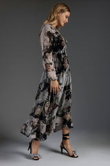 Isla Print Midi Dress - Space to Show