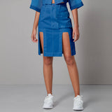 Four Slit Skirt - Space to Show