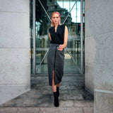 Aina, high-waisted tube skirt - Space to Show