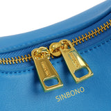 Vienna Top Handle Crossbody Bag - Lake Blue - Space to Show