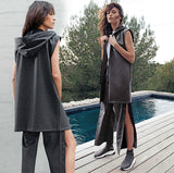 Stan, minimal sleeveless jacket - Space to Show