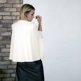 Angela Creme Cape-Jacket - Space to Show