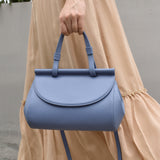 Marie leather bag | Sea blue - Space to Show