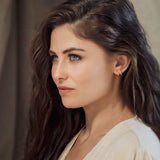 DOUBLE HOOP HUGGIE EARRINGS - Space to Show