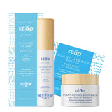 weKear “Hydrate²” gift set with Plant Heroes natural body balm and Hydrate Relax natural body oil — Instantly Restores Hydration, Relieves & Soothes Dry & Chapped Skin