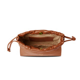 Drawstring Hand Bag - Brown - Space to Show