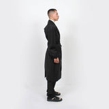 Eclipse Backless Trench : Black - Space to Show