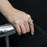 Triplet Open Ring (Silver) - Space to Show