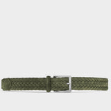Braided Suede Belt Green - Vincenzo - Space to Show