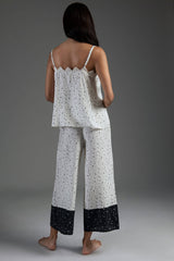 Kaya Ivory Crop Loungewear - Space to Show