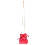 Mini Sacfleur leather bag in red - Space to Show