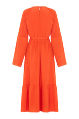 2 in 1 Nora Dress Orange Red - Space to Show