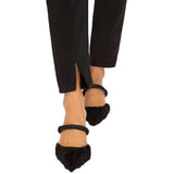 KENDO: High Waist Tapered Leg Pants - Space to Show