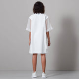 Sheer Sleeves Shirt - Space to Show