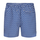 Dachshund Small Print Swim Shorts - Space to Show