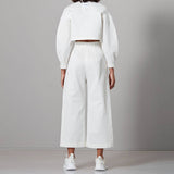 Double Slit Trousers - Space to Show