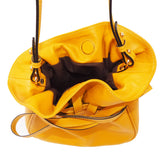 Sacfleur leather bag in yellow - Space to Show