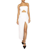 IMAN: Strapless Ankle Length Dress - Space to Show