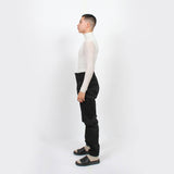 Slinky Turtleneck : Chalk - Space to Show