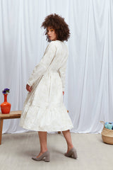 2 in 1 Nora Dress Cream White - Space to Show
