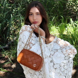 Tuscany Nappa Leather Camera Bag - Space to Show