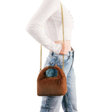 Vienna Top Handle Crossbody Bag - Toffee - Space to Show