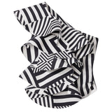 Poppy Geometric Print Asymmetric Top - Space to Show