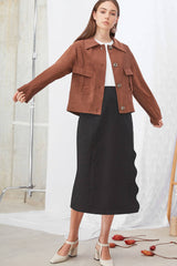 Hazel Jacket Mocca - Space to Show
