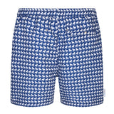 French Bulldog Small Print Swim Shorts - Space to Show