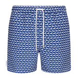 Dachshund Small Print Swim Shorts - Space to Show