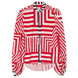 Annie Geometric Print Shirt - Space to Show