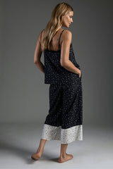 Kaya Black Crop Loungewear - Space to Show