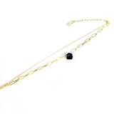 Raw Tourmaline Crystal Bracelet - Space to Show