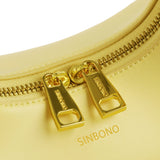 Vienna Top Handle Crossbody Bag - Light Yellow - Space to Show