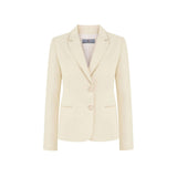 Stefanie Creme Paspel Blazer - Space to Show