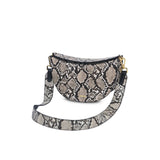 Kace Crossbody Bag - Natural Snake Embossed - Space to Show