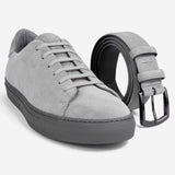 Suede Sneakers Grey - Umberto - Space to Show