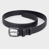 Handmade Leather Belt Black - Laurent - Space to Show