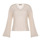 AVA CROCHET COTTON TOP - WHITE - Space to Show