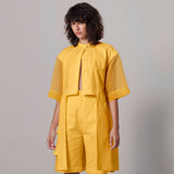 Sheer Sleeves Shirt - Space to Show