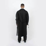 Raglan Trench Jacket : Black - Space to Show