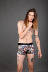 Men's boxer briefs / No.: UN18010 / Design title: imago - Space to Show
