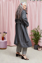 Violet Trench Coat - Space to Show