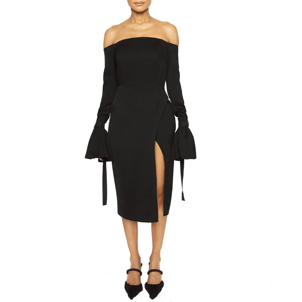 RETA: Off Shoulder Midi Dress - Space to Show