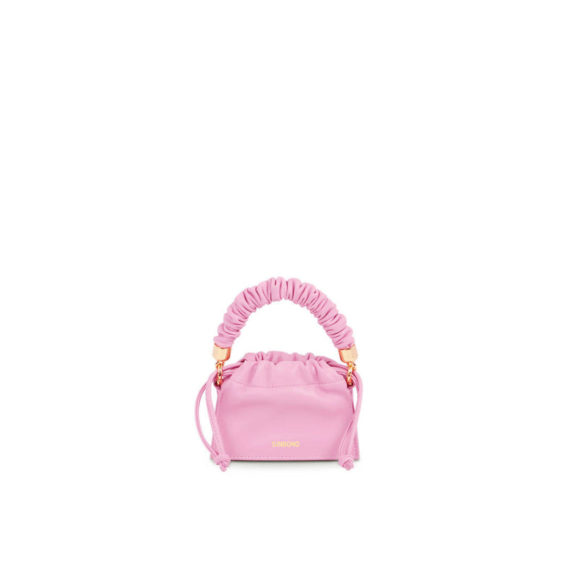Mini Drawstring Handbag - Pink - Space to Show