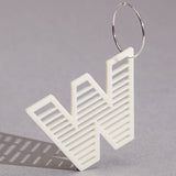 'W' Statement Earrings - Space to Show